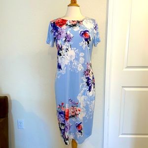 Beeson River Midi Floral Dress Size Large